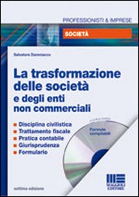 La trasformazione delle società e degli enti non commerciali