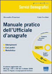 Manuale pratico dell'ufficiale d'anagrafe