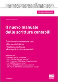 Il nuovo manuale delle scritture contabili