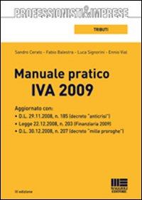 Manuale pratico IVA 2009