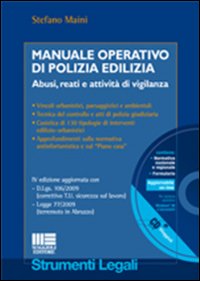 Manuale operativo di polizia edilizia