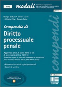 Compendio di diritto processuale penale