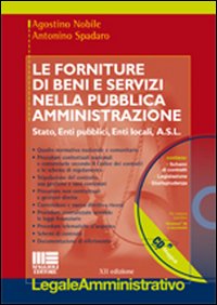 Le forniture di beni e servizi nella pubblica amministrazione