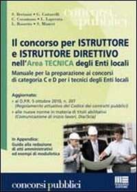 Il concorso per istruttore e istruttore direttivo nell'area tecnica degli enti locali