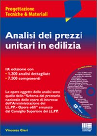 Analisi dei prezzi unitari in edilizia