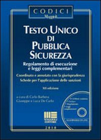 Testo unico di pubblica sicurezza