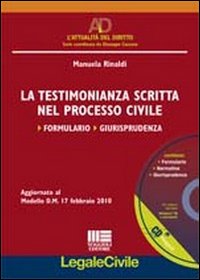 La testimonianza scritta nel processo civile