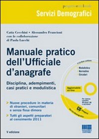 Manuale pratico dell'ufficiale d'anagrafe