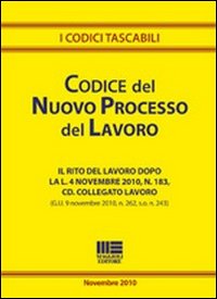 Codice del nuovo processo del lavoro