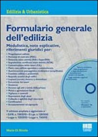 Formulario generale dell'edilizia