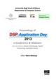 Proceedings of DSP application day 2013
