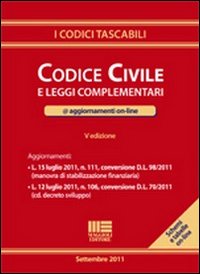 Codice civile e leggi complementari