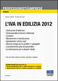 L'IVA in edilizia 2012