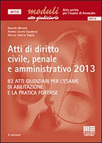 Atti di diritto civile, penale e amministrativo 2013