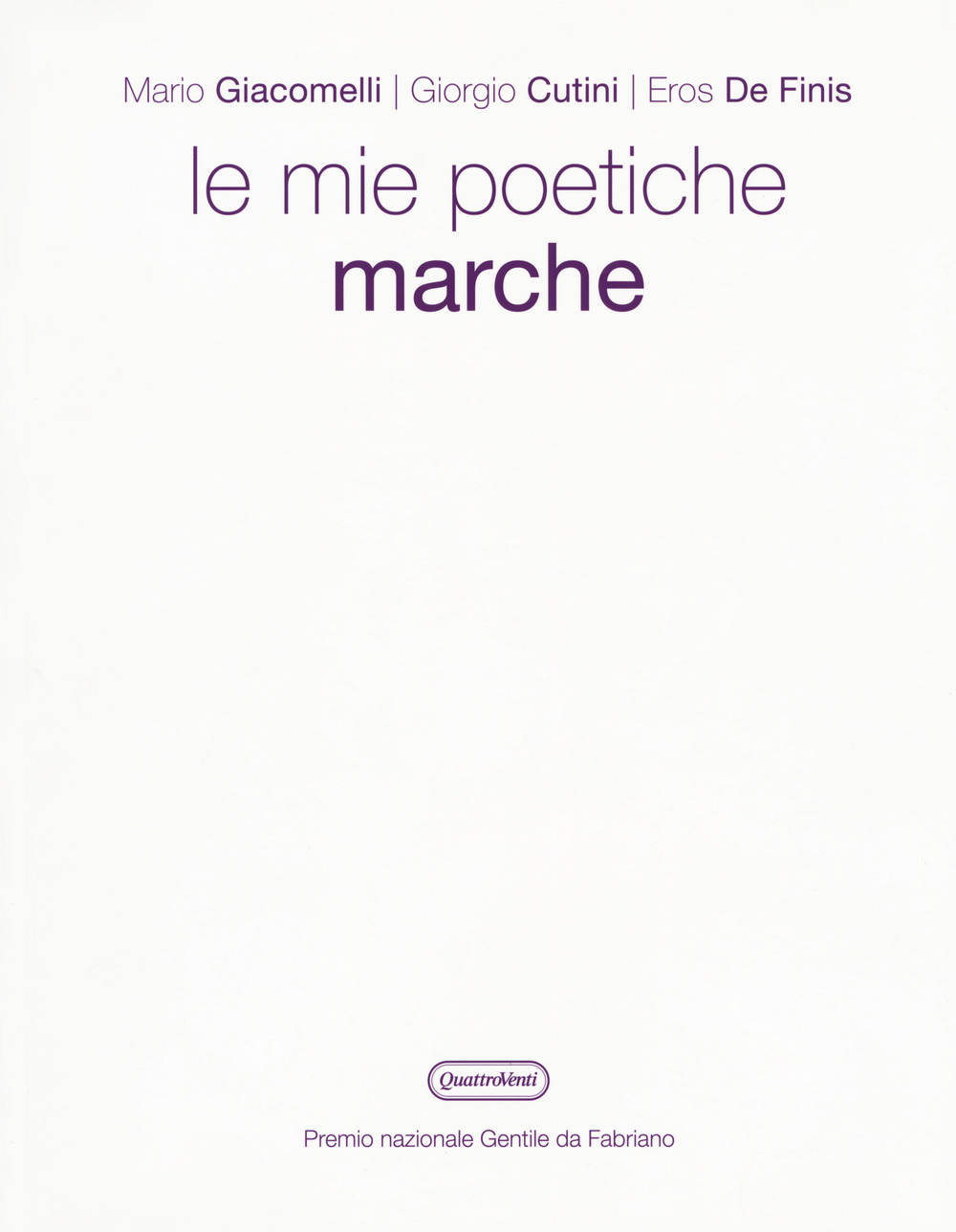 Le poetiche Marche