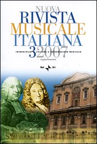 Nuova rivista musicale italiana. Vol. 3