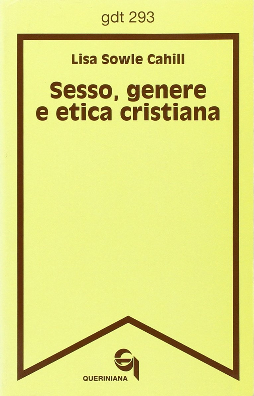 Sesso, genere e etica cristiana