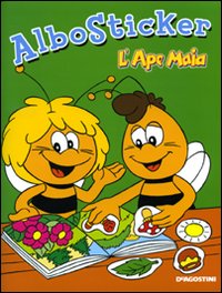 L'Ape Maia. Albosticker. Con adesivi