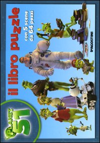 Planet 51. Libro puzzle