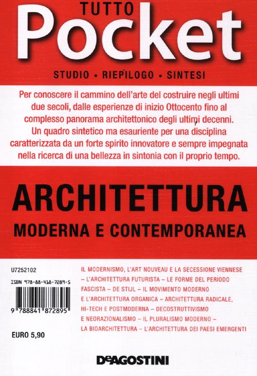 Tutto architettura moderna e contemporanea