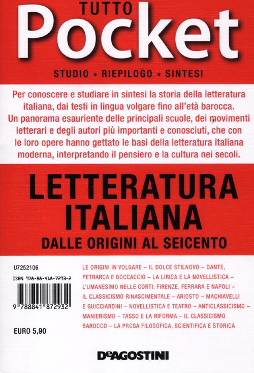 Tutto letteratura italiana. Dalle origini al Seicento