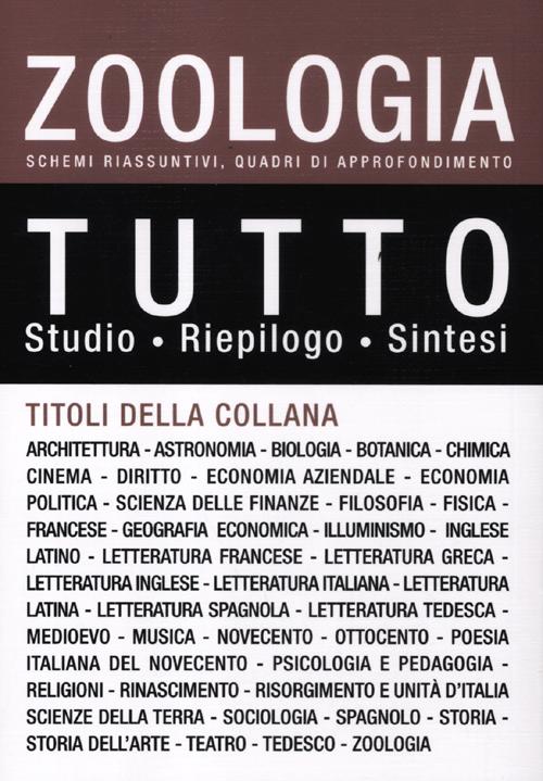 Tutto zoologia