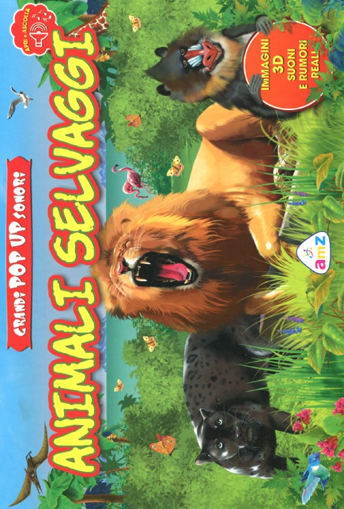 Animali selvaggi. Libro sonoro e pop-up