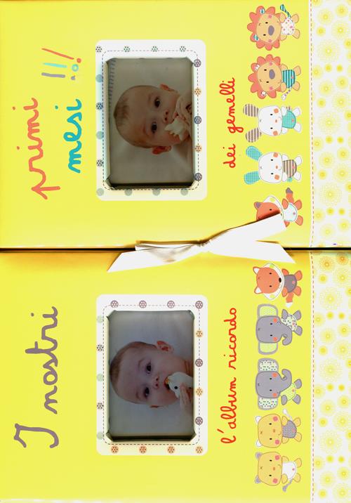 I nostri primi mesi!!! L'album ricordo dei gemelli