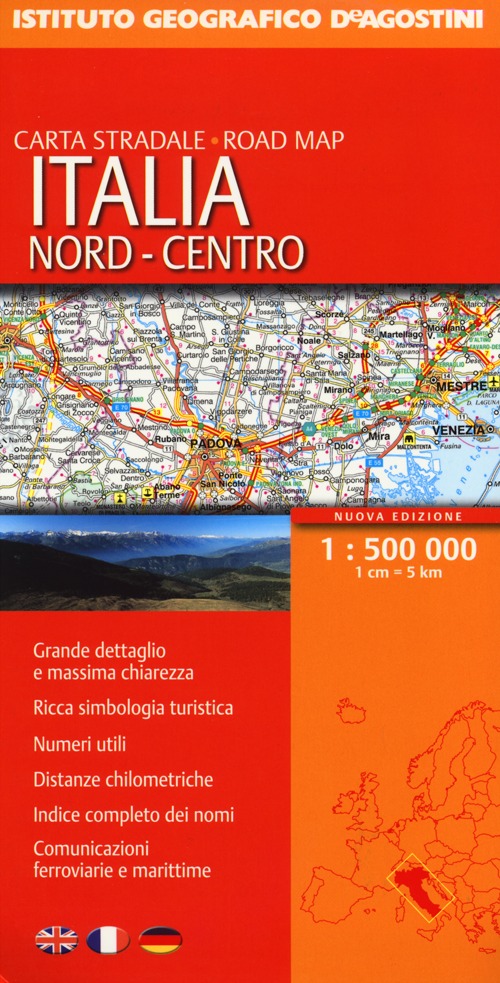 Italia nord-centro 1:500.000