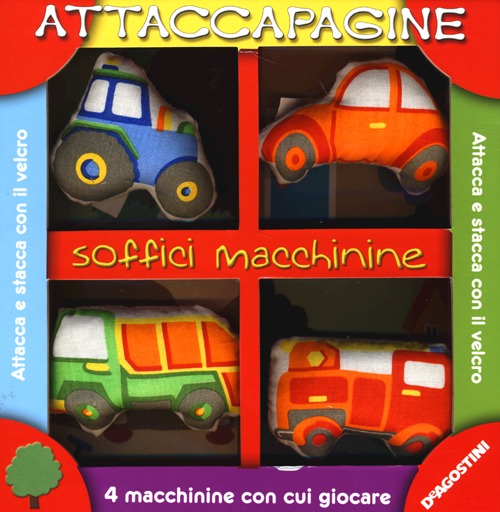Soffici macchinine. Attaccapagine