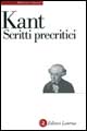 Scritti precritici