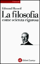 La filosofia come scienza rigorosa