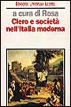 Clero e società nell'Italia moderna