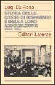 Storia delle Casse di Risparmio e della loro associazione 1822-1950