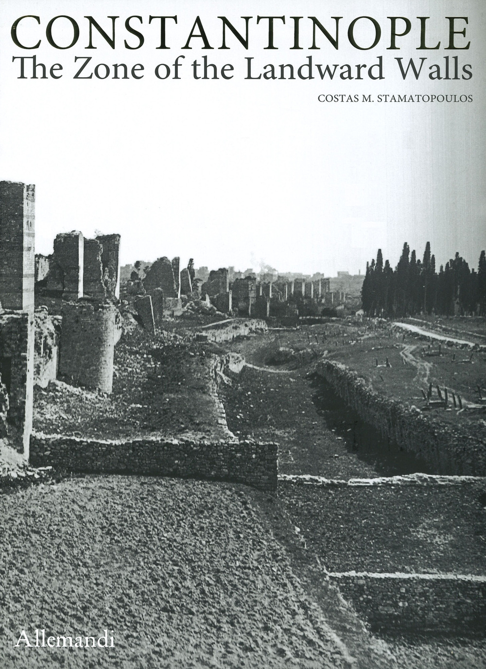 Constatinople. The zone of the landward walls