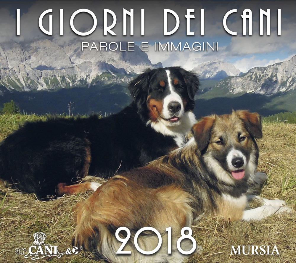I giorni dei cani. Calendario 2018