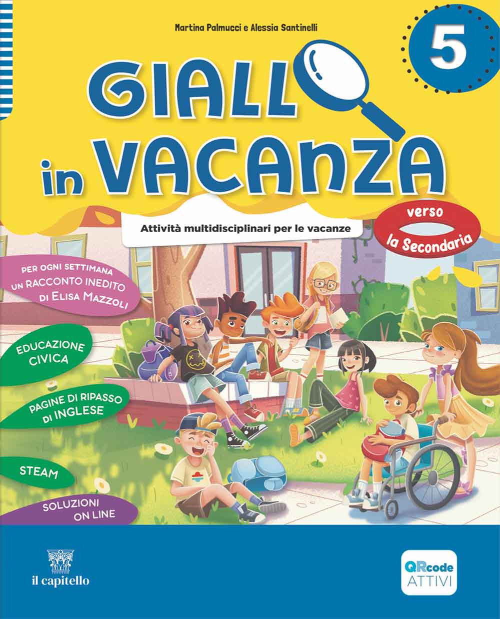 Giallo in vacanza. Attività multidisciplinari per le vacanze. Per la Scuola elementare. Vol. 5: Quaderno delle regole, Narrativa: La spada di Artù e Sherlock Holmes and The queen of Burma Ruby