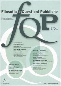 FQP. Filosofia e questioni pubbliche. Vol. 3