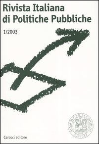 Rivista italiana di politiche pubbliche. Vol. 1