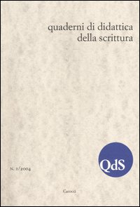 QdS. Quaderni di didattica della scrittura. Vol. 1