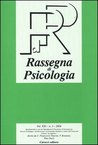 Rassegna di psicologia. Vol. 3