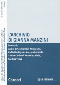 L'archivio di Gianna Manzini. Inventario