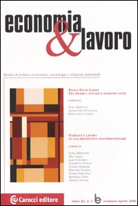 Economia & lavoro. Vol. 1