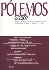 Pólemos. Rivista semestrale di diritto, politica e cultura. Vol. 2