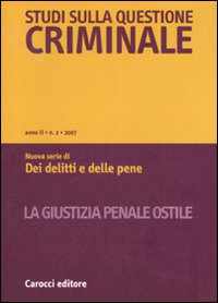 Studi sulla questione criminale. Vol. 2