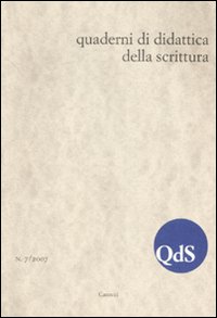 QdS. Quaderni di didattica della scrittura. Vol. 7
