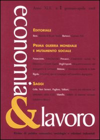 Economia & lavoro. Vol. 1