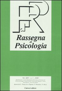 Rassegna di psicologia. Vol. 1