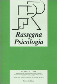 Rassegna di psicologia. Vol. 1