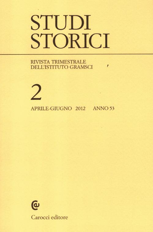 Studi storici. Vol. 2